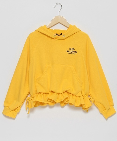 セール】裾フリル袖ふっくらプルオーバー（パーカー）｜by LOVEiT