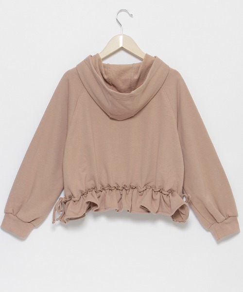 by LOVEiT(バイラビット)の「裾フリル袖ふっくらプルオーバー(パーカー・キッズ・ブラック/ブルー/ベージュ/イエロー・140cm/150cm/160cm/130cm/120cm)」の13枚目の写真