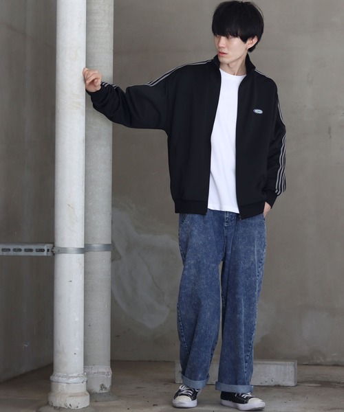 SITRY(シトリー)の「line Jersey / ライン ジャージ/トラックジャケット(ジャージ・メンズ・ネイビー/グリーン/ブルー系その他/グレー/ブラック/グレー系その他/ブラック系その他/グリーン系その他・M/L/LL)」の13枚目の写真
