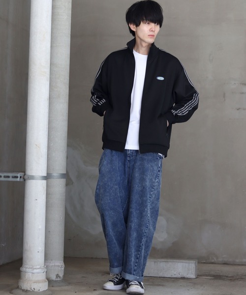 SITRY(シトリー)の「line Jersey / ライン ジャージ/トラックジャケット(ジャージ・メンズ・ネイビー/グリーン/ブルー系その他/グレー/ブラック/グレー系その他/ブラック系その他/グリーン系その他・M/L/LL)」の14枚目の写真