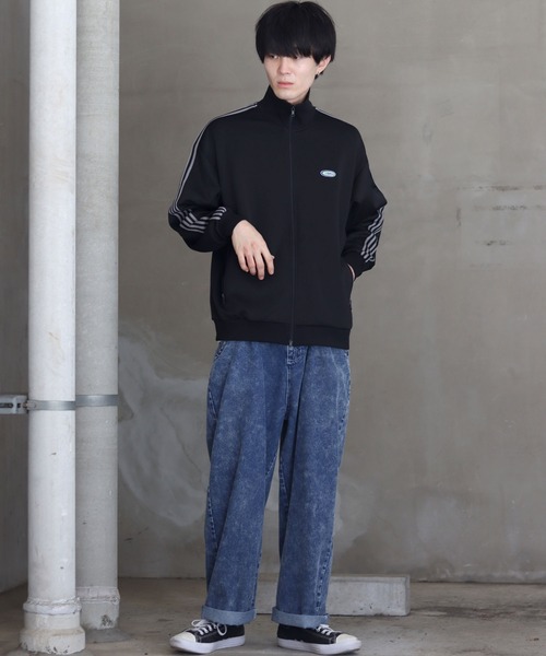 SITRY(シトリー)の「line Jersey / ライン ジャージ/トラックジャケット(ジャージ・メンズ・ネイビー/グリーン/ブルー系その他/グレー/ブラック/グレー系その他/ブラック系その他/グリーン系その他・M/L/LL)」の15枚目の写真
