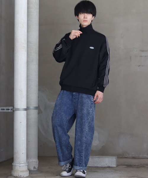SITRY(シトリー)の「line Jersey / ライン ジャージ/トラックジャケット(ジャージ・メンズ・ネイビー/グリーン/ブルー系その他/グレー/ブラック/グレー系その他/ブラック系その他/グリーン系その他・M/L/LL)」の16枚目の写真