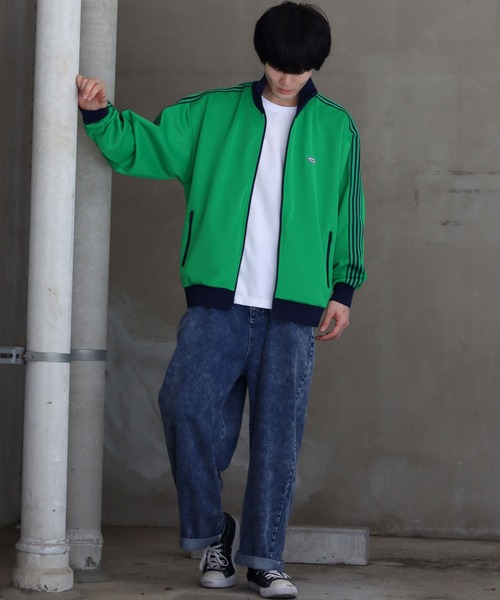 SITRY(シトリー)の「line Jersey / ライン ジャージ/トラックジャケット(ジャージ・メンズ・ネイビー/グリーン/ブルー系その他/グレー/ブラック/グレー系その他/ブラック系その他/グリーン系その他・M/L/LL)」の17枚目の写真