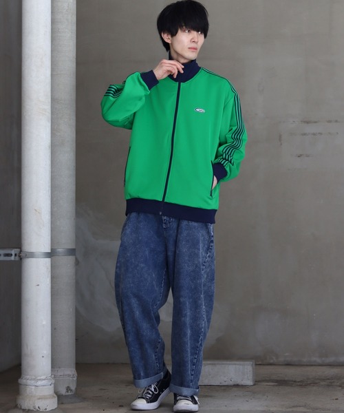 SITRY(シトリー)の「line Jersey / ライン ジャージ/トラックジャケット(ジャージ・メンズ・ネイビー/グリーン/ブルー系その他/グレー/ブラック/グレー系その他/ブラック系その他/グリーン系その他・M/L/LL)」の20枚目の写真