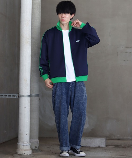 SITRY(シトリー)の「line Jersey / ライン ジャージ/トラックジャケット(ジャージ・メンズ・ネイビー/グリーン/ブルー系その他/グレー/ブラック/グレー系その他/ブラック系その他/グリーン系その他・M/L/LL)」の22枚目の写真