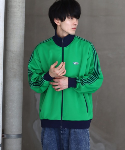 セール】line Jersey / ライン ジャージ/トラックジャケット（ジャージ