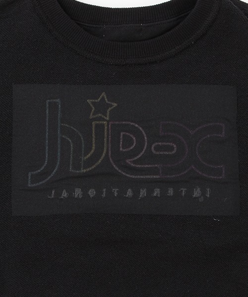 X-girl Stages（エックスガールステージス）の「レインボーロゴ刺しゅうトレーナー（スウェット・キッズ・ラベンダー/ブラック・130cm/90cm/110cm/100cm/140cm/120cm）」の13枚目の写真