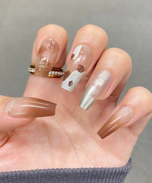 Doux Belle（ドゥーベル）の「ネイルチップ ネイル セルフネイル（ネイルシール/ネイルチップ・レディース・F/D/C/B/G/A/I/H/J/E/L/M/K・FREE）」の8枚目の写真