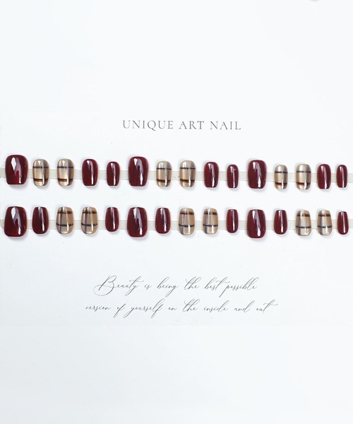 Doux Belle（ドゥーベル）の「ネイルチップ ネイル セルフネイル（ネイルシール/ネイルチップ・レディース・F/D/C/B/G/A/I/H/J/E/L/M/K・FREE）」の21枚目の写真