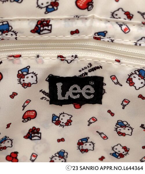 Lee(リー)の「◆【ハローキティLee別注】スクエアボア2WAYトート(トートバッグ・レディース・ブラック/アイボリー・00)」の12枚目の写真