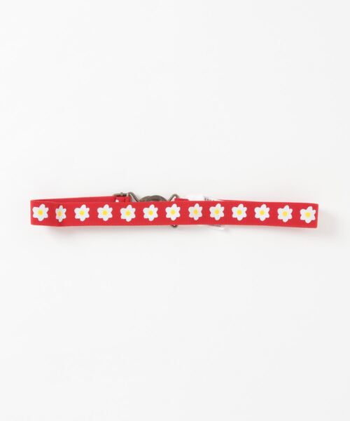 BOBO CHOSES（ボボショーズ）の「Little Flower all over elastic belt（ベルト・キッズ・レッド・60/75）」の5枚目の写真