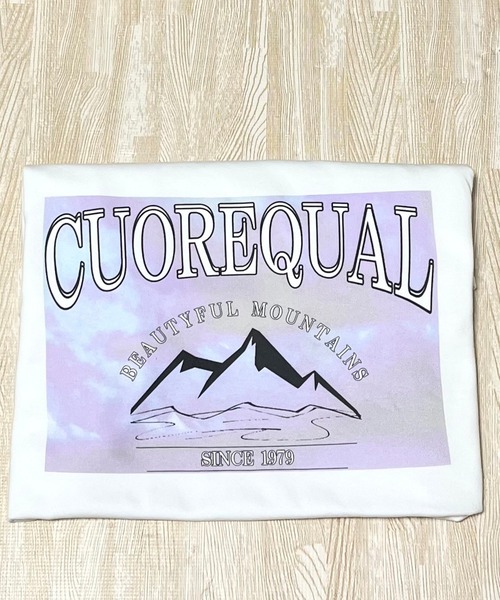 cuorequal（クオレコール）の「CUOREQUAL プリントロングTシャツ（Tシャツ/カットソー・レディース・A/B・MEDIUM/LARGE）」の10枚目の写真