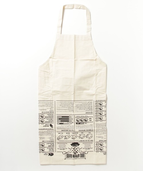 ☆【SUCK UK】サックユーケー Apron Guide BBQ (ｴﾌﾟﾛﾝ ｶﾞｲﾄﾞ BBQ