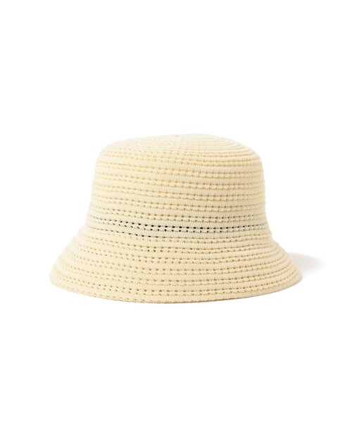 Ray BEAMS（レイビームス）の「Ray BEAMS / サーモ ハット（ハット・レディース・ナチュラル/ブラック・ONE SIZE）」の8枚目の写真