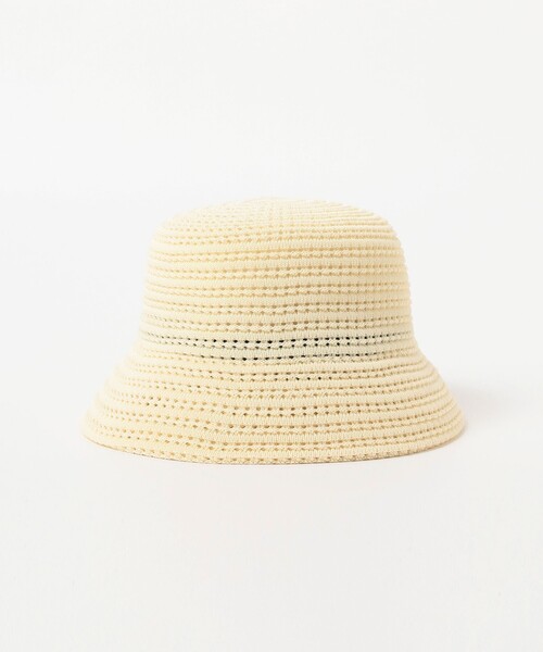 Ray BEAMS（レイビームス）の「Ray BEAMS / サーモ ハット（ハット・レディース・ナチュラル/ブラック・ONE SIZE）」の9枚目の写真