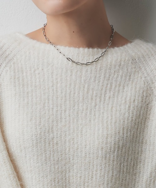 [RASW]アルパカ混ラウンドヘムニット（ニット/セーター）｜RASW（ラス）