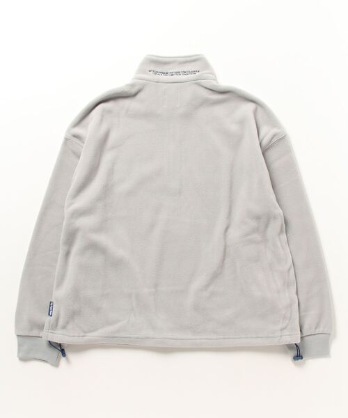 My sugar Babe（マイシュガーベイブ）の「beloved embroidery freece halfzip（スウェット・メンズ・グレー/ネイビー・MEDIUM/LARGE）」の3枚目の写真
