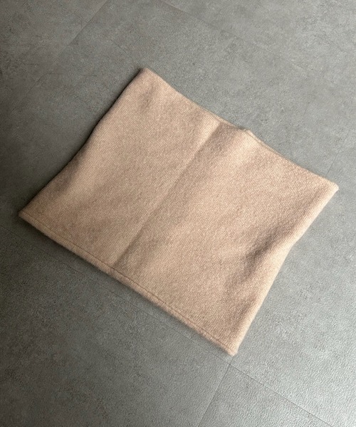 DouDou（ドゥドゥ）の「スヌード&ビスチェニットセット（ニット/セーター・レディース・ライトグレー/ピンク/チャコールグレー・FREE）」の21枚目の写真