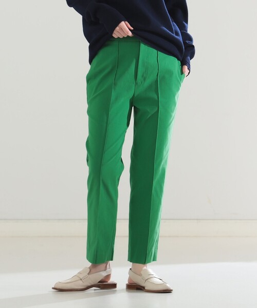 Demi-Luxe BEAMS（デミルクス ビームス）の「【1/15再値下げ】AK+1 / ストレッチ パンツ［手洗い可］（その他パンツ・レディース・ピンク/ブルー系その他/ネイビー/ベージュ/グリーン/ブルー/ブラウン/グレー・38/36）」の5枚目の写真