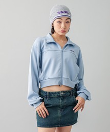 X-girl | COMPACT ZIP UP TOP(ジャージ)