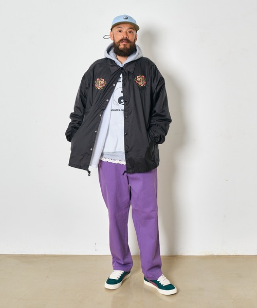 AlexanderLeeChang(アレキサンダーリーチャン)の「AlexanderLeeChang アレキサンダーリーチャン / BLC COACH JKT BARALION バカンスコラボレーションバラライオン刺繍ビッグシルエットコーチジャケット / BC-032401(ブルゾン・メンズ・ブラック/オリーブ・LARGE/X-LARGE/MEDIUM)」の21枚目の写真