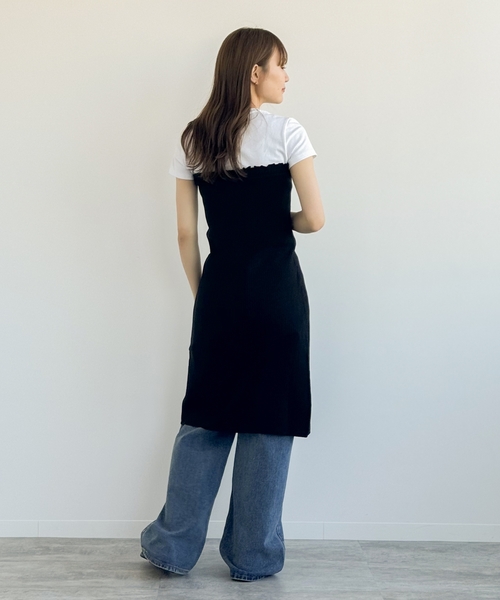 JOINT WORKS（ジョイントワークス）の「2WAY ニットワンピース（ワンピース・レディース・ブラック/グレー/ピンク・FREE）」の16枚目の写真