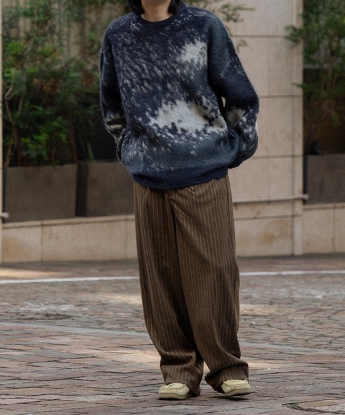 kutir(クティール)の「ストライプイージーワイドパンツ(その他パンツ・メンズ・ブラウン/チャコールグレー・SMALL/MEDIUM/LARGE)」の19枚目の写真