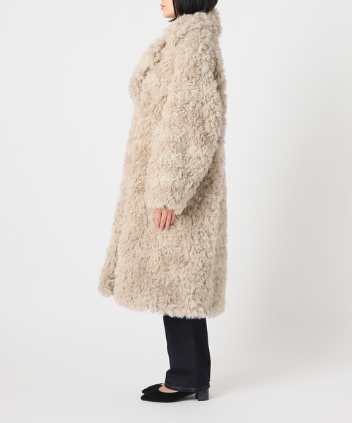 美品】SLOBE IENA カーリングファーコート SLOBE IENA（スローブイエナ