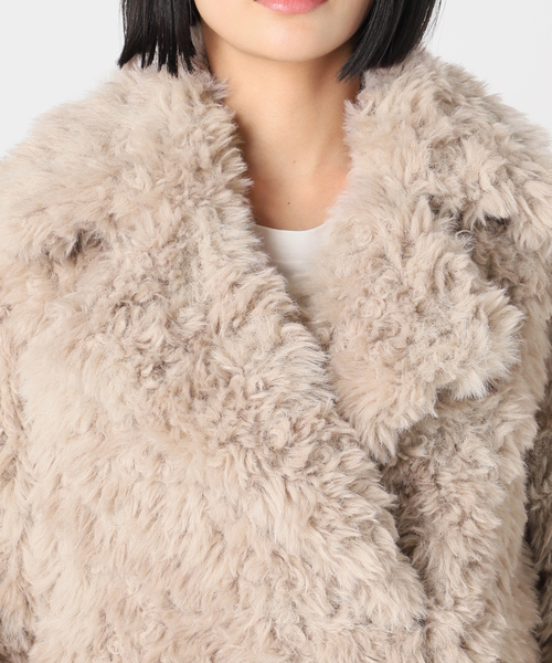 SLOBE IENA（スローブイエナ）の「カーリングファーコート