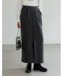 Re:EDIT（リエディ）の「[低身長サイズ有]裏起毛フロントスリットナロースカート（スカート）」