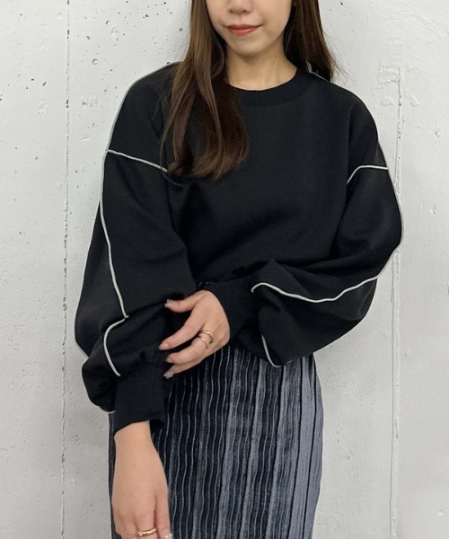 セール】ダンボールアウトメロープルオーバー（Tシャツ/カットソー 