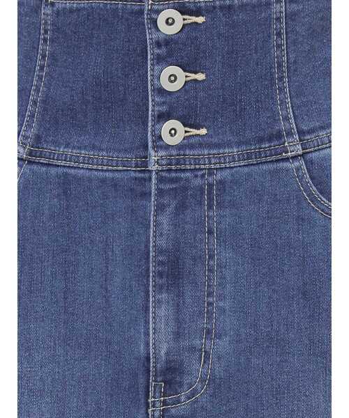 MERCURYDUO（マーキュリーデュオ）の「デニムコルセットミニスカート（デニムスカート・レディース・ブルー/インディゴブルー・SMALL/MEDIUM）」の17枚目の写真