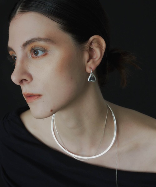 loni(ロニ)の「【金属アレルギー対応】Heart leaf mini pierce/ハートリーフミニピアス(ピアス(両耳用)・レディース・ゴールド/シルバー・FREE)」の17枚目の写真