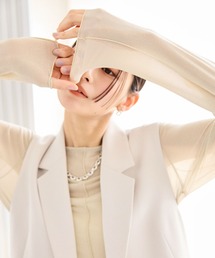 NANO universe | ラメシアーカットトップス(Tシャツ/カットソー)