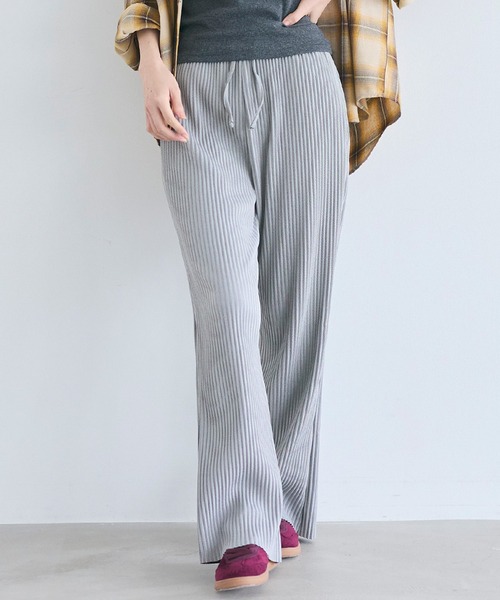 新色追加／ジョーゼットリブパンツ カットオフ可能/速乾/シワ防止