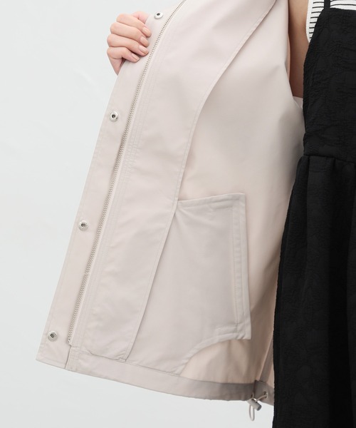 Honeys（ハニーズ）の「撥水加工フードブルゾン（ブルゾン）」 - WEAR