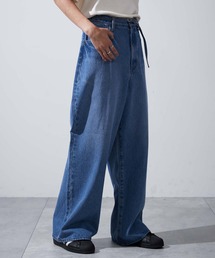 WEGO | WEGO/【24年春夏新作】スーパーバギーJEANS(デニムパンツ)