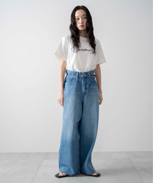 WEGO(ウィゴー)の「WEGO/スーパーバギーJEANS(デニムパンツ・メンズ・スカイブルー/ダークインディゴブルー/ブラック系その他・LARGE/MEDIUM/SMALL)」の12枚目の写真