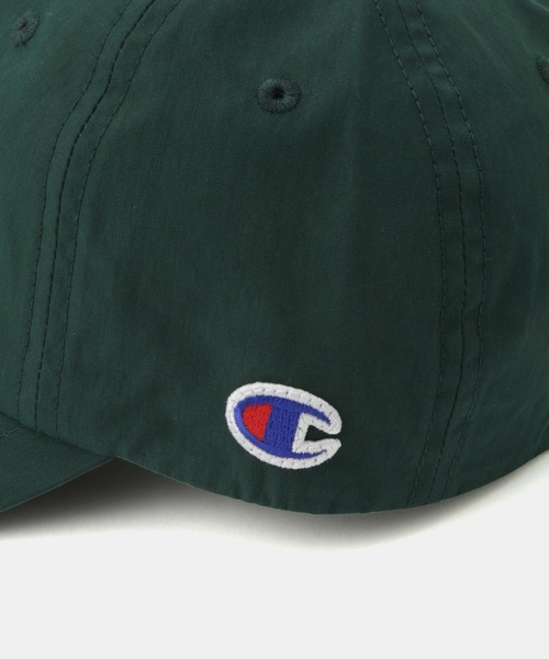 Champion（チャンピオン）の「【Champion/チャンピオン別注】ビッグロゴ刺繍キャップ（キャップ・キッズ・キナリ/ブラック/グリーン・FREE）」の11枚目の写真