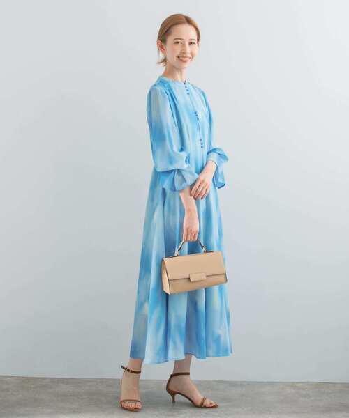 URBAN RESEARCH ROSSO WOMEN(アーバンリサーチ ロッソ)の「カラーグラデーションプリントワンピース(ワンピース・レディース・イエロー系その他/ブルー系その他・FREE)」の22枚目の写真