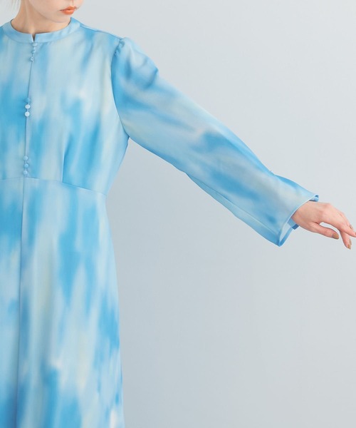 URBAN RESEARCH ROSSO WOMEN(アーバンリサーチ ロッソ)の「カラーグラデーションプリントワンピース(ワンピース・レディース・イエロー系その他/ブルー系その他・FREE)」の15枚目の写真