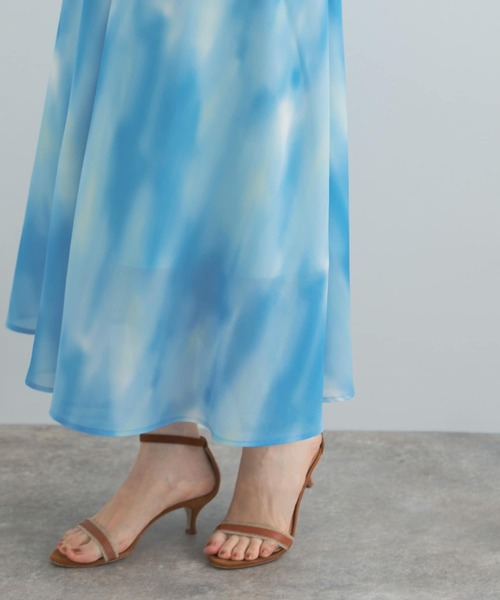 URBAN RESEARCH ROSSO WOMEN(アーバンリサーチ ロッソ)の「カラーグラデーションプリントワンピース(ワンピース・レディース・イエロー系その他/ブルー系その他・FREE)」の13枚目の写真