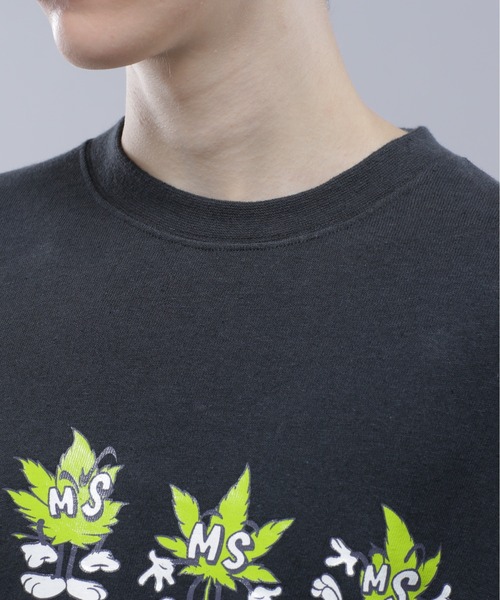 MANASTASH（マナスタッシュ）の「MANASTASH/マナスタッシュ/HEMP TEE HEMPTYY/ヘンプTシャツ ヘンピー（Tシャツ/カットソー・メンズ・ブラック/ピンク/オートミール・M/L/XL/S）」の18枚目の写真