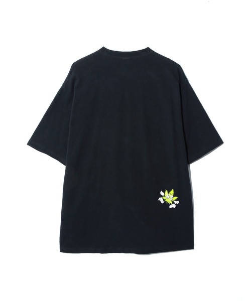 MANASTASH（マナスタッシュ）の「MANASTASH/マナスタッシュ/HEMP TEE HEMPTYY/ヘンプTシャツ ヘンピー（Tシャツ/カットソー・メンズ・ブラック/ピンク/オートミール・M/L/XL/S）」の12枚目の写真