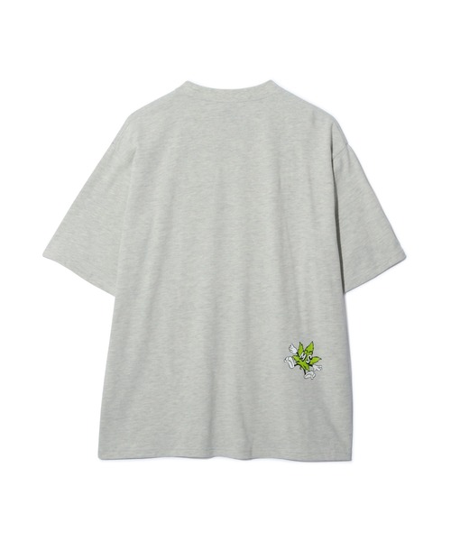 MANASTASH（マナスタッシュ）の「MANASTASH/マナスタッシュ/HEMP TEE HEMPTYY/ヘンプTシャツ ヘンピー（Tシャツ/カットソー・メンズ・ブラック/ピンク/オートミール・M/L/XL/S）」の8枚目の写真