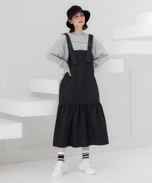 LAKOLE(ラコレ)の「BIGグラフィックスウェット / 108650(スウェット・レディース・ホワイト/グレー/ブルー・SMALL/MEDIUM)」の9枚目の写真