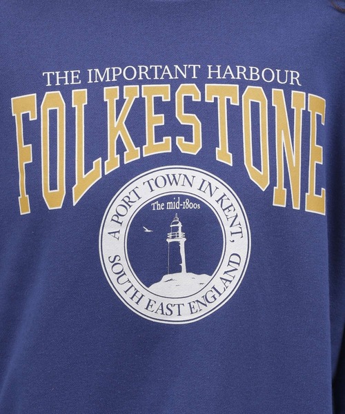 LAKOLE(ラコレ)の「BIGグラフィックスウェット / 108650(スウェット・レディース・ホワイト/グレー/ブルー・SMALL/MEDIUM)」の15枚目の写真