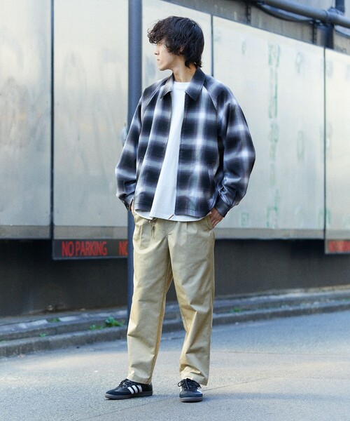 FREAK'S STORE（フリークスストア）の「T/R CHECK ZIP BLOUSON