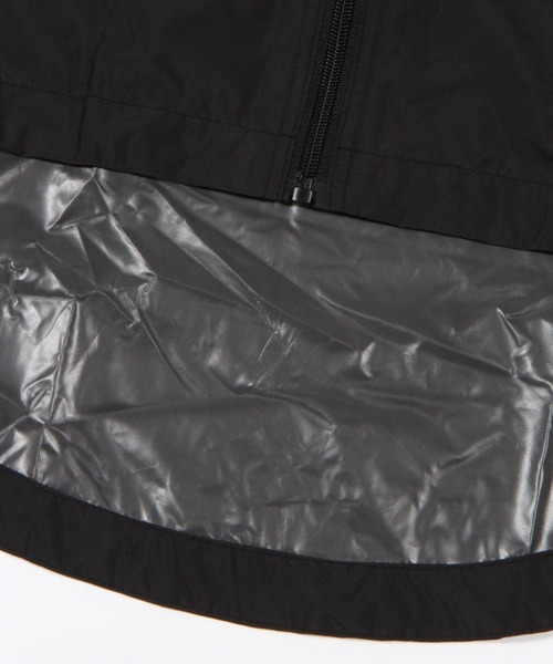 GLOBAL WORK（グローバルワーク）の「軽量畳めるレインコート/108774（レインコート/ポンチョ・レディース・ブラック/ベージュ・FREE）」の8枚目の写真