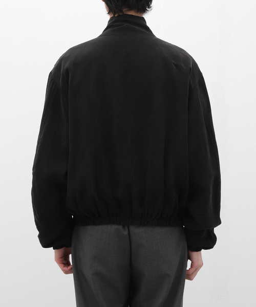 EDIFICE（エディフィス）の「【GABRIELA COLL GARMENTS / ガブリエラ コール ガーメンツ】CUPRO DOUBLE JACKET（その他アウター・メンズ・ブラック・4/5）」の5枚目の写真